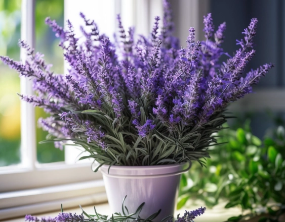 lavender plant indoor