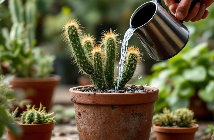 cactus watering