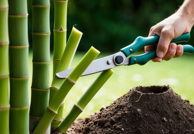 transplanting bamboo transplanting bamboo
