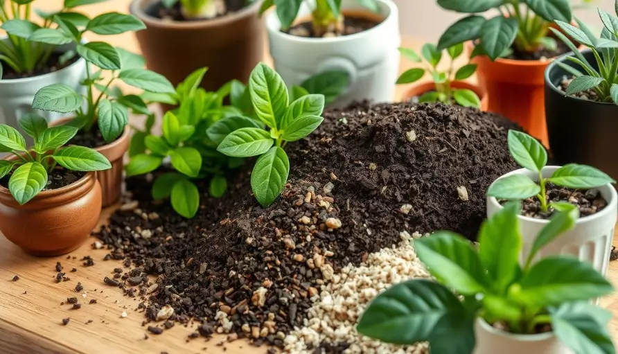 best soil for houseplants