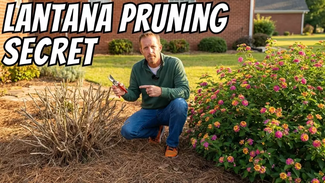 pruning lantana