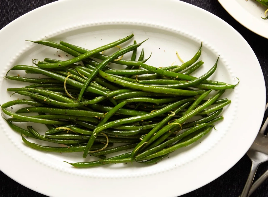 string of beans plant